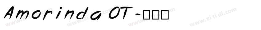 Amorinda OT字体转换